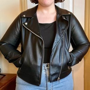 Torrid Faux Leather Jacket | Size 1X